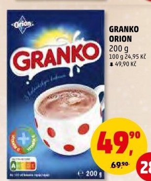 Instantní kakao Granko Orion