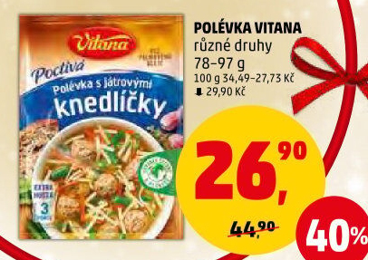 Instantní polévky Vitana