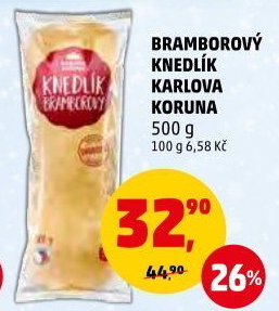 Knedlík bramborový Karlova Koruna