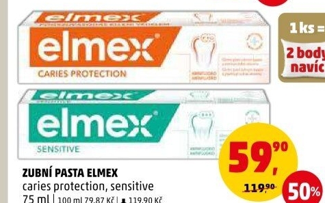 Pasta na zuby Caries Protection Elmex