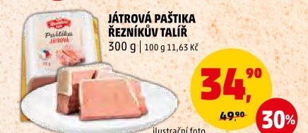 Paštika játrovka Řezníkův talíř
