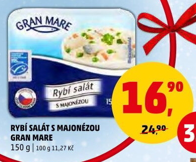 Rybí salát s majonézou Gran Mare