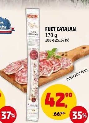 Salám Fuet Catalan Noel