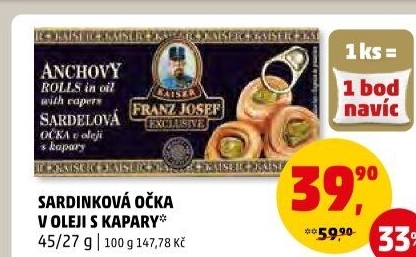 Sardel očka Exclusive Franz Josef Kaiser