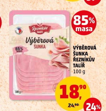 Šunka výběrová Řezníkův talíř