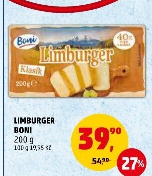 Sýr Limburger Boni