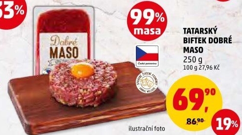 Tatarský biftek Dobré maso