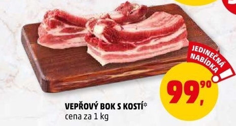 Vepřový bok s kostí