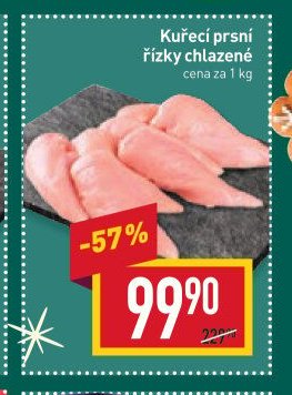 Kuřecí prsní řízky chlazené