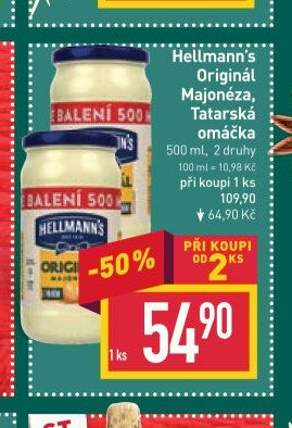 Hellmann's Majonéza, Tatarská omáčka