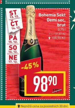 Bohemia Sekt Demi sec, brut