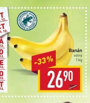 Banán volný