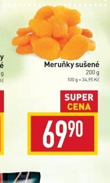 Meruňky sušené