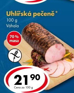 Pečeně uhlířská Váhala