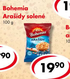 Pražené arašídy Bohemia Chips