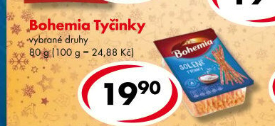Tyčinky Bohemia