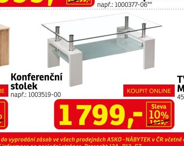 Konferenční stolek - ASKO akcniletaky.com