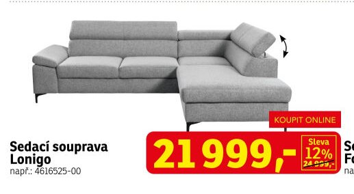Sedací souprava Lonigo - ASKO akcniletaky.com