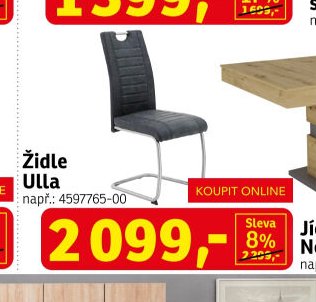 Židle Ulla - ASKO akcniletaky.com