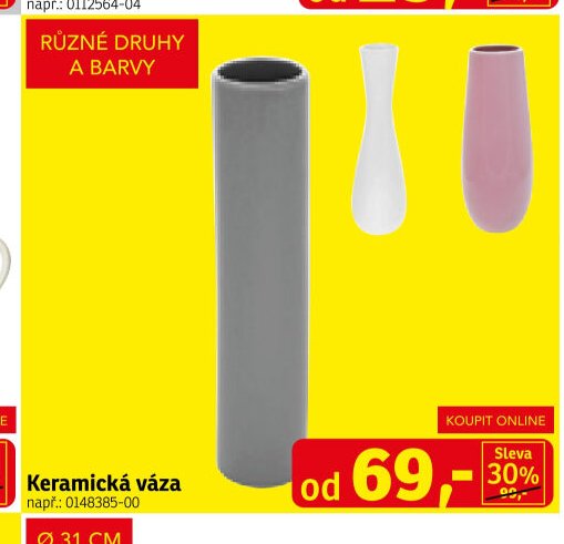 Keramická váza