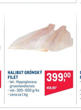 HALIBUT GRÓNSKÝ FILET