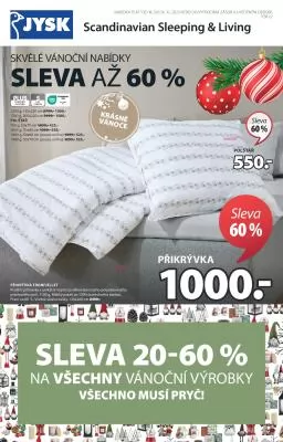 akční leták Jysk 11.12.2023-26.12.2023