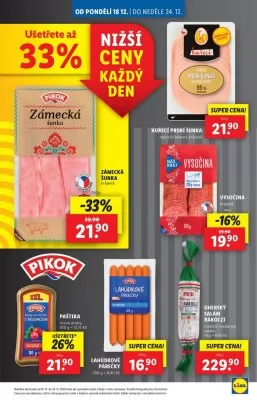 akční leták Lidl 18.12.2023-24.12.2023