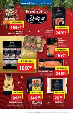 akční leták Lidl 18.12.2023-24.12.2023