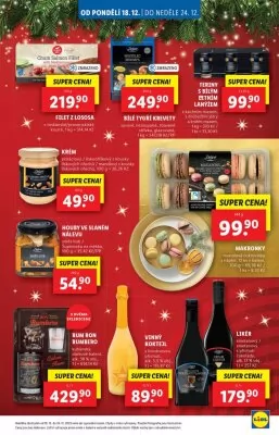 akční leták Lidl 18.12.2023-24.12.2023