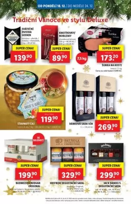 akční leták Lidl 18.12.2023-24.12.2023