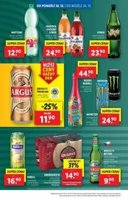 akční leták Lidl 18.12.2023-24.12.2023