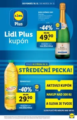 akční leták Lidl 18.12.2023-24.12.2023