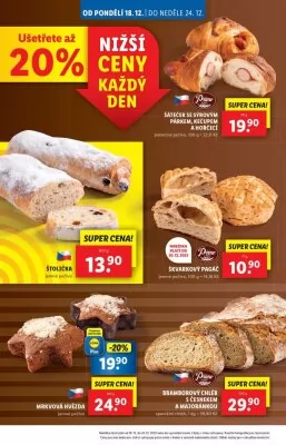 akční leták Lidl 18.12.2023-24.12.2023