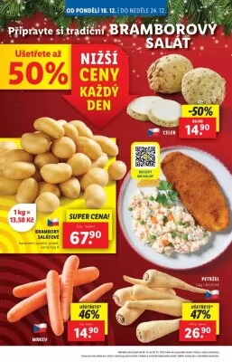 akční leták Lidl 18.12.2023-24.12.2023