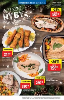 akční leták Lidl 18.12.2023-24.12.2023