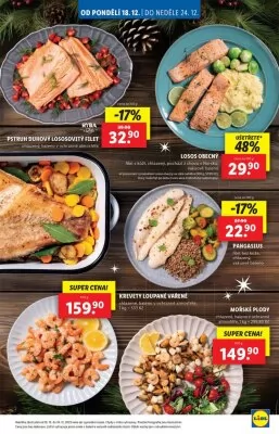 akční leták Lidl 18.12.2023-24.12.2023