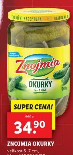 Okurky Znojmia