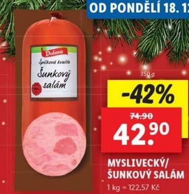 Salám myslivecký Dulano