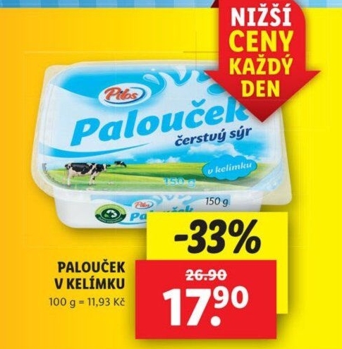 Sýr termizovaný Palouček Pilos