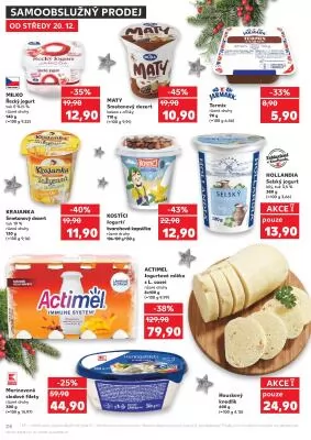 akční leták Kaufland 20.12.2023-24.12.2023
