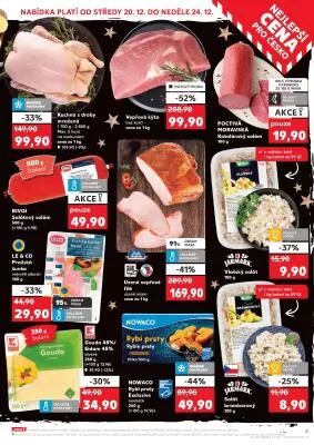 akční leták Kaufland 20.12.2023-24.12.2023