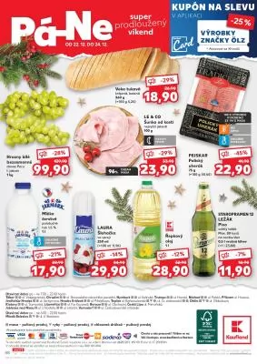 akční leták Kaufland 20.12.2023-24.12.2023