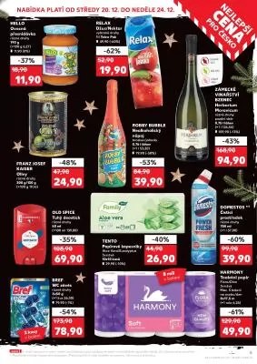akční leták Kaufland 20.12.2023-24.12.2023