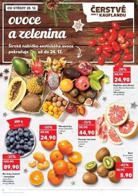 akční leták Kaufland 20.12.2023-24.12.2023