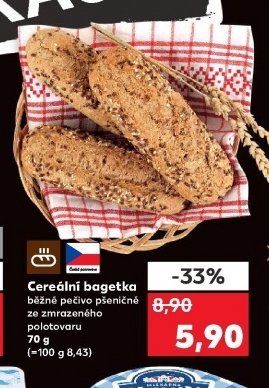 Cereální bagetka