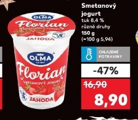 Florian Smetanový jogurt