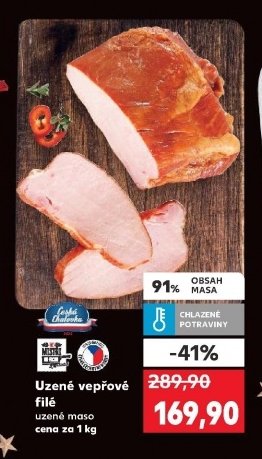 Uzené vepřové filé