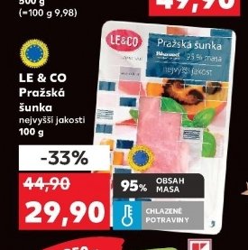 LE & CO Pražská šunka