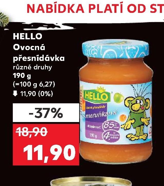 HELLO Ovocná přesnídávka