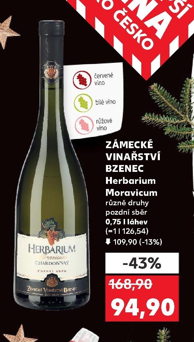 ZÁMECKÉ VINAŘSTVÍ BZENEC Herbarium Moravicum